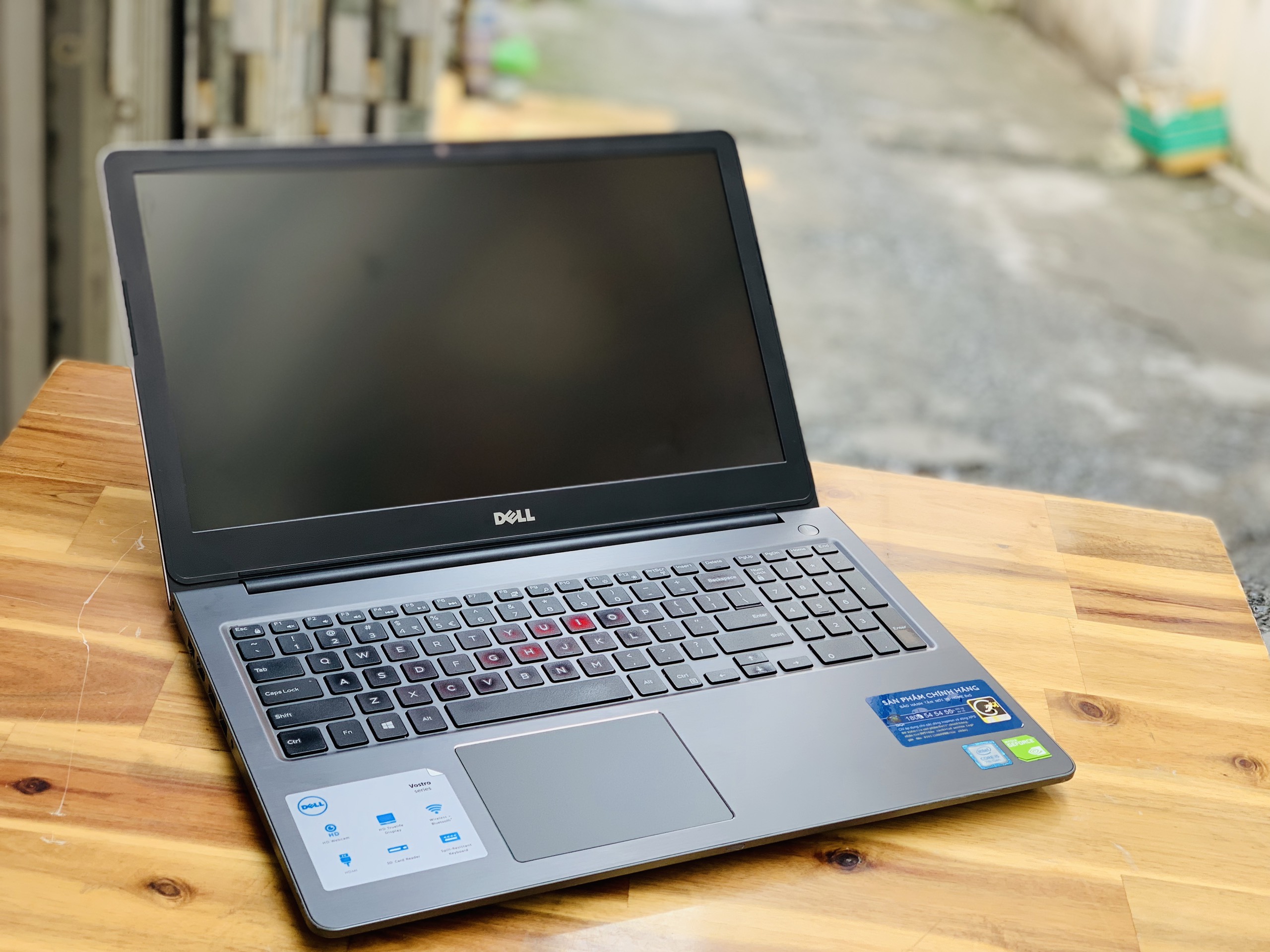 Laptop Dell Vostro 5568, i5 7200U 8G SSD128+500G Vga 940MX Đẹp Keng Zin 100% Giá rẻ2