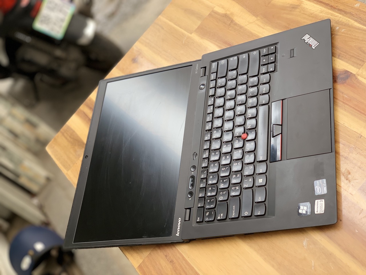 Laptop Lenovo Thinkpad X1 Carbon, i7 3667U 8G SSD256 Đèn phím HD+ Siêu mỏng đẹp zin 100% giá rẻ2
