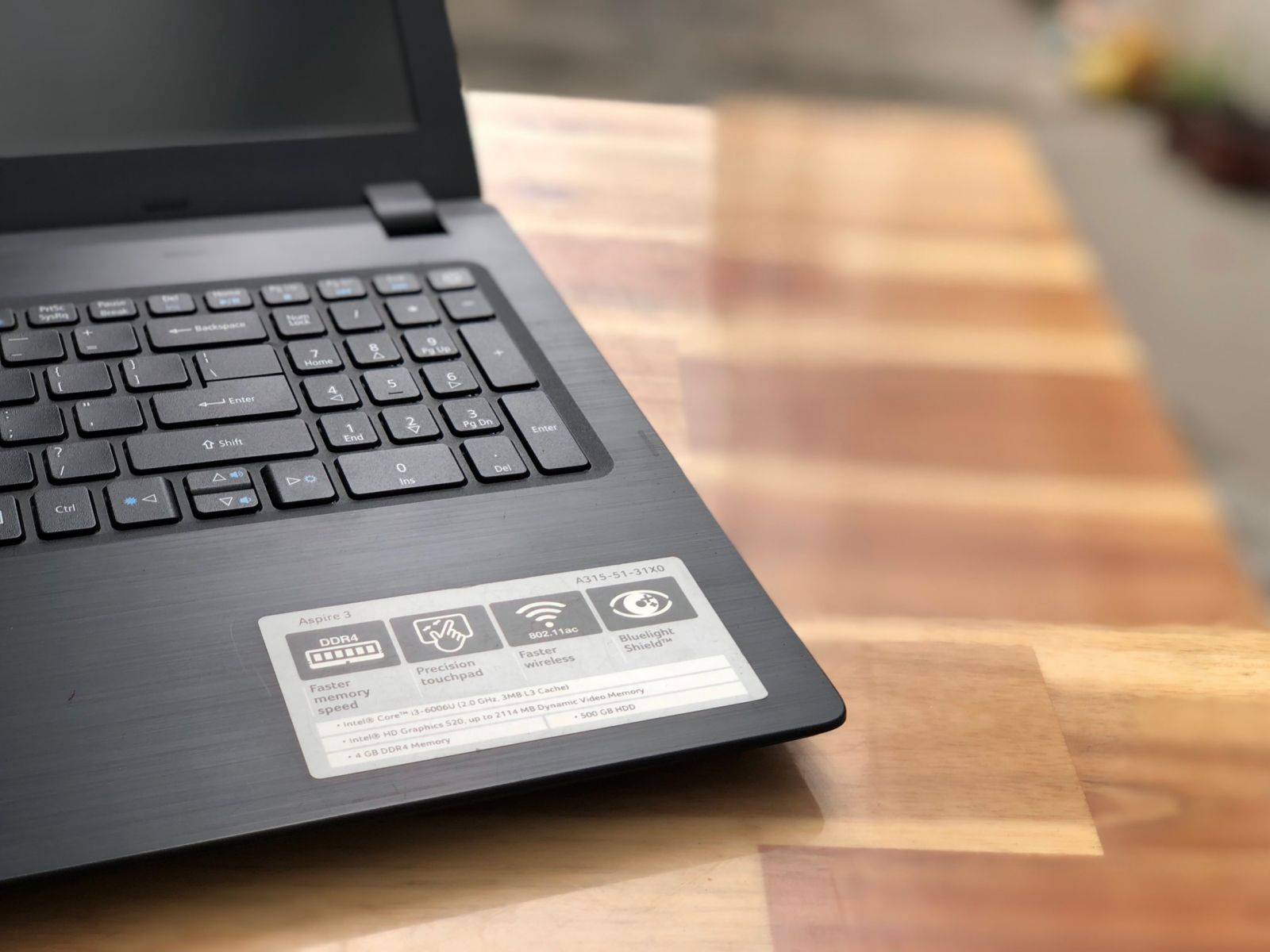 Laptop Acer Ultrabook Aspire A315-51, i3 7100U 4G SSD128 Full HD Like new giá rẻ2