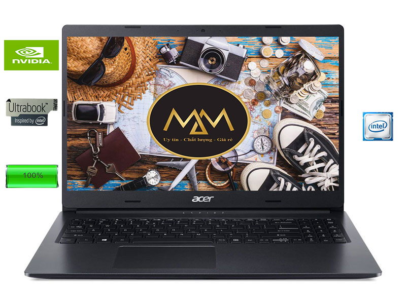 Laptop Acer Aspire A315-57G-31YD/ i3 1005G1/ SSD256/ Viền Mỏng/ Vga MX330/ Full HD/ Gập 180 độ5