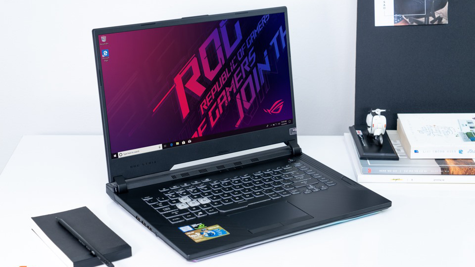 Laptop Asus Rog Strix G531G/ i7 9750H/ 8G - 16G/ SSD512/ Vga GTX1050 4G/ 120hz/ LED 7 màu8