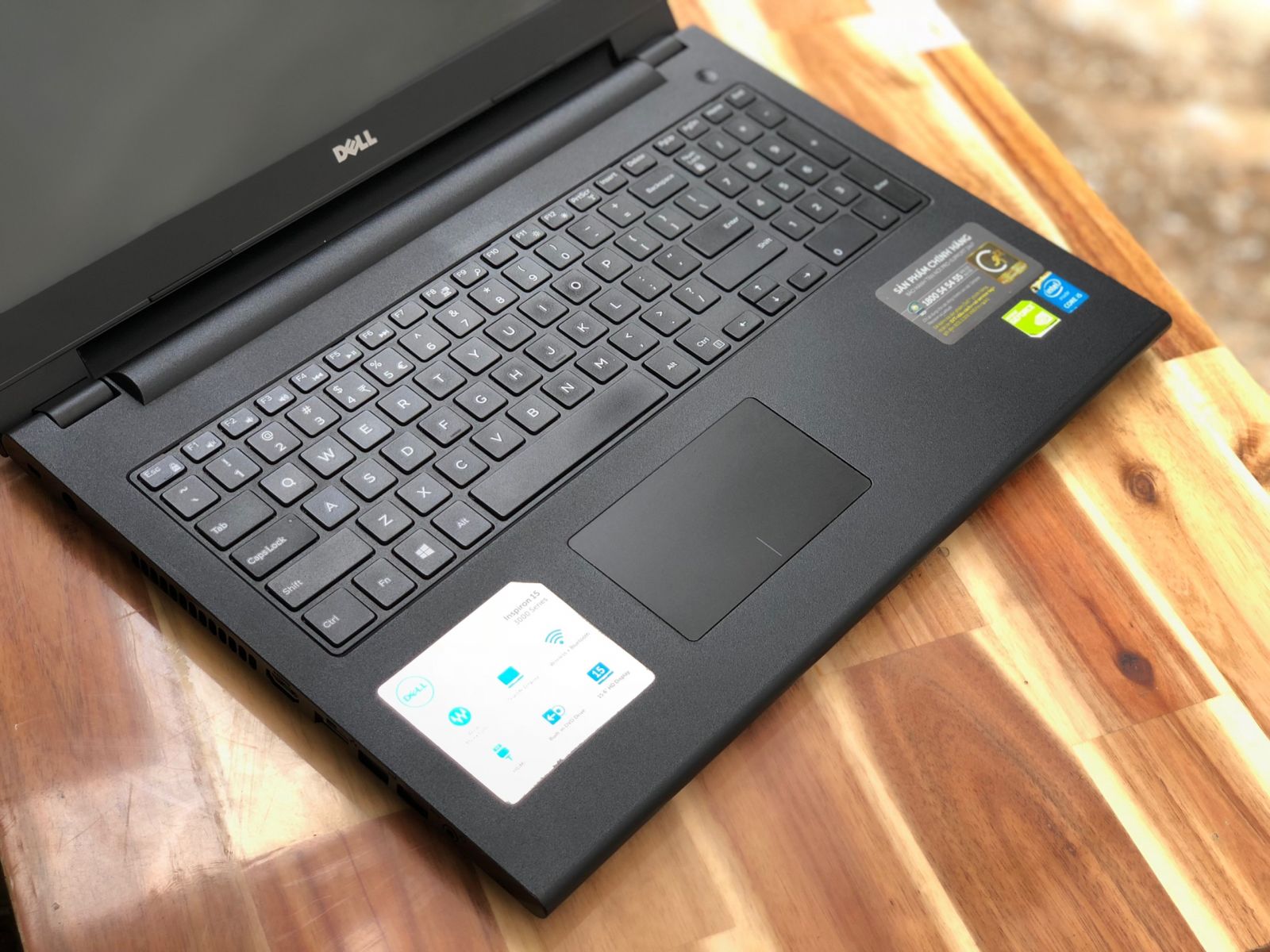Laptop Dell Inspiron 3543, i5 5200U 4G 500G 15in Vân chống trầy zin 100% Giá rẻ2