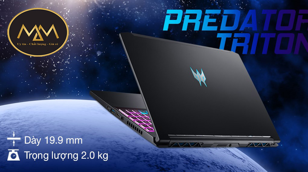 Laptop Acer Predator Triton 300 PT315 i7 10750H/ 16G/ SSD512/ RTX2070 8G/ 244hz/ LED RGB/ Đỉnh cao gaming2