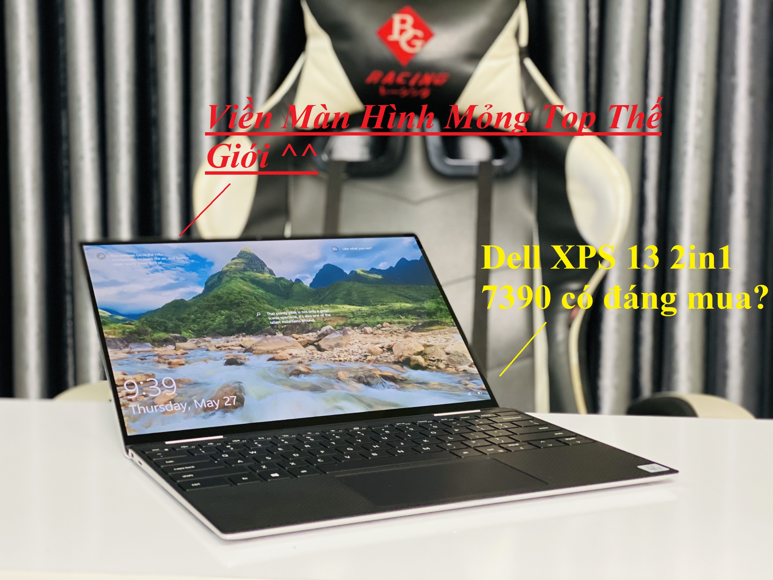 Laptop Dell XPS 13 2in1 7390/ i7 1065G7/ Đỉnh cao của doanh nhân/ Touch/ Xoay 360 độ/ Tràn Viền/ Siêu Mỏng/ Giá rẻ5