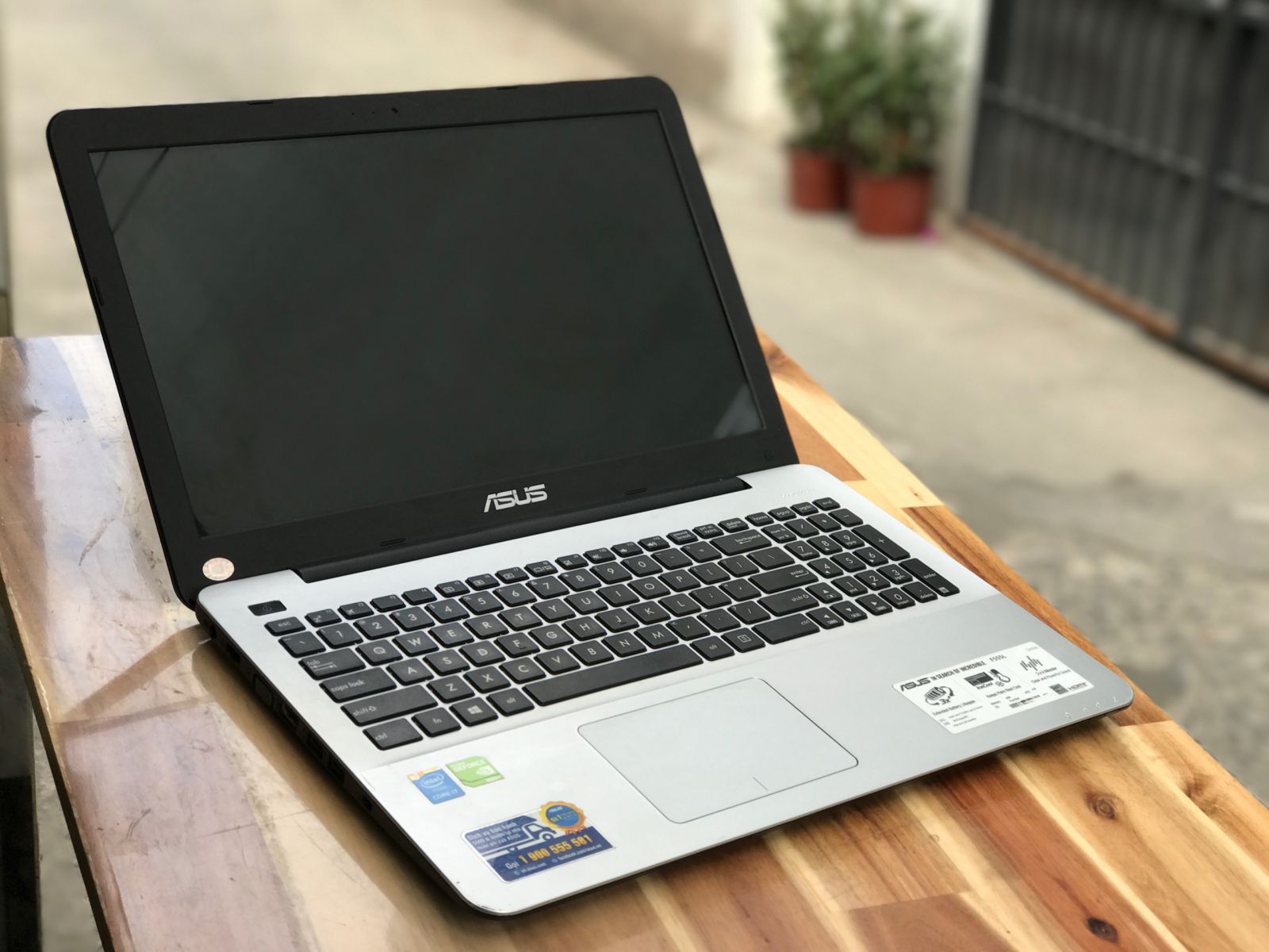 Laptop Asus F555LF, i7 5500U 8G SSD128+500G Vga rời GT930M 2G Đẹp zin 100% giá rẻ1