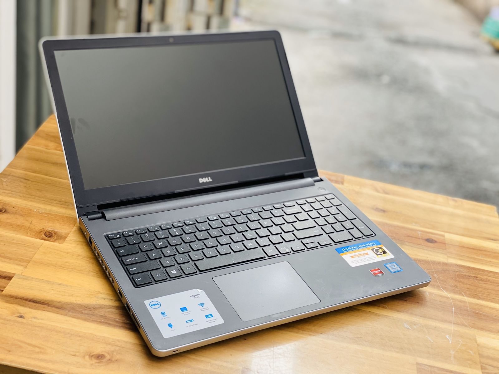 Laptop Dell Inspiron 5559, i7 6500U 8G SSD128+500G Vga rời 4G Đèn phím Đẹp zin 100% Giá rẻ1