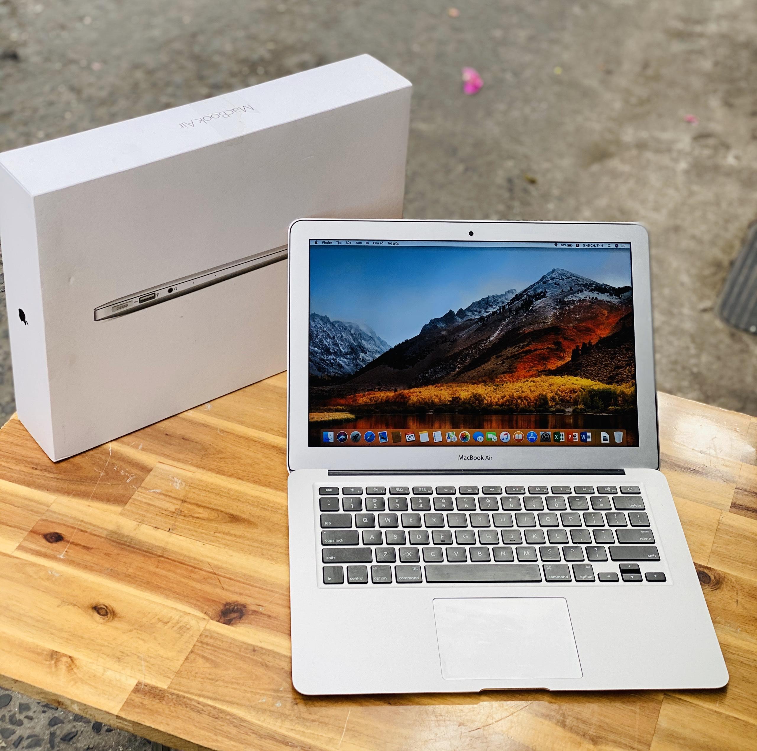 Macbook Air MD760, i5 4G SSD256 13inch Đẹp keng zin 100% Giá rẻ 1