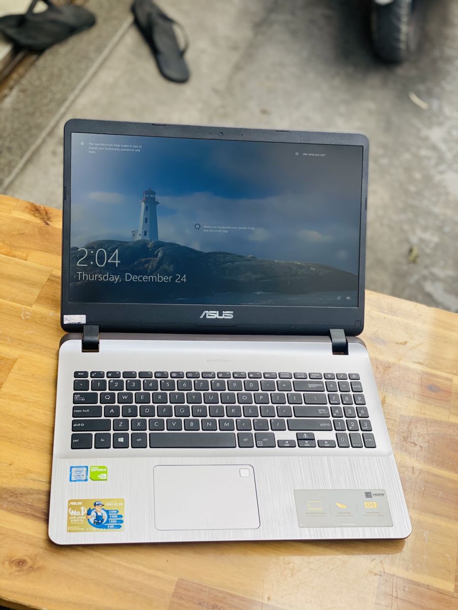 Laptop Asus Vivobook X507UF/ i5 8250U 8CPUS/ SSD128G + 500G/ Vga MX130/ Full HD/ Viền Mỏng/ Finger/ Giá rẻ7