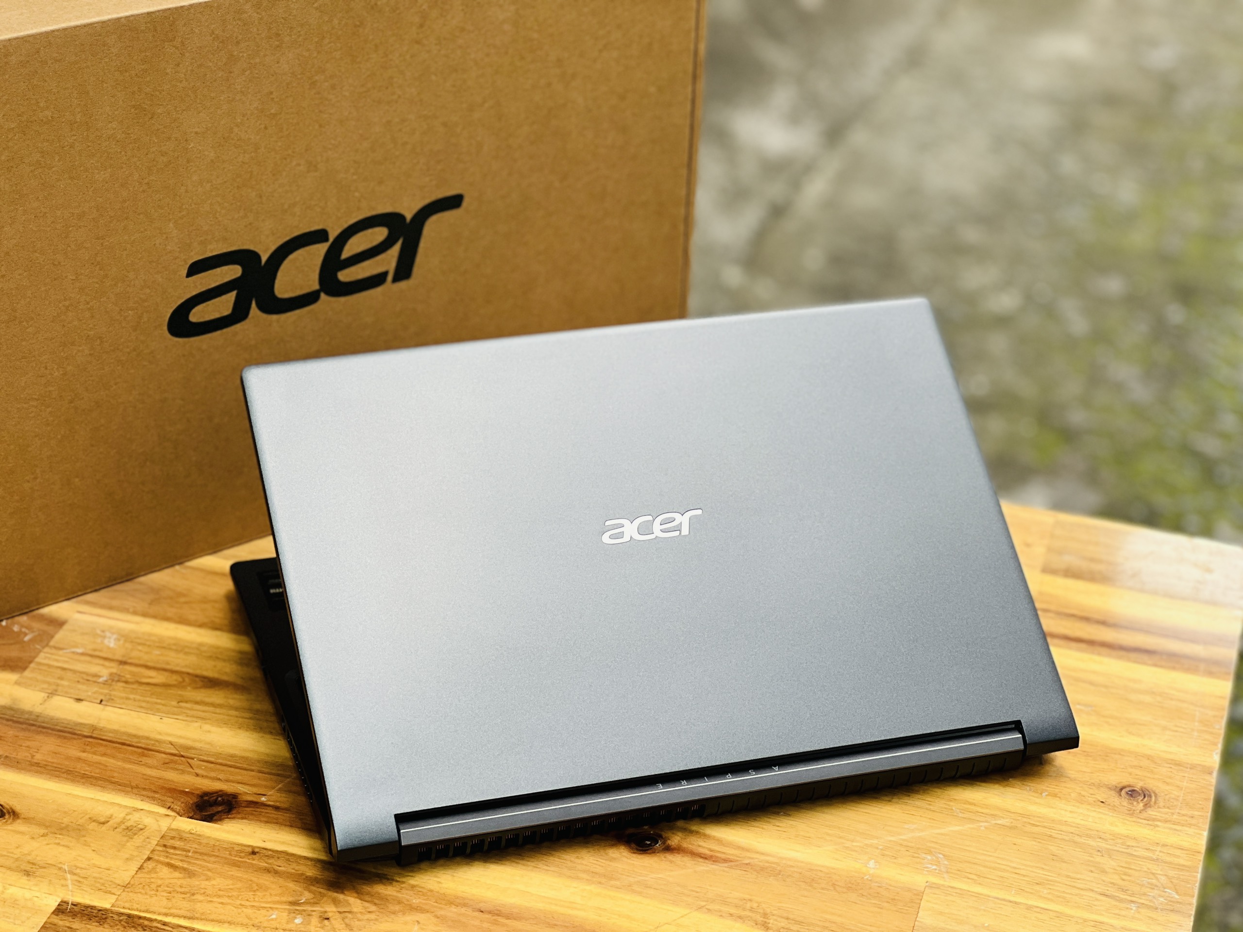 Laptop Gaming Acer Aspire 7 A715 Ryzen 5 5500/ RAM 8GB/ SSD256GB/ GTX1650 / Full HD IPS/ NEW BOX1
